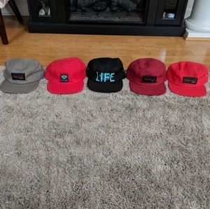 5 Diamond Supply Co strapback 5 panel hats